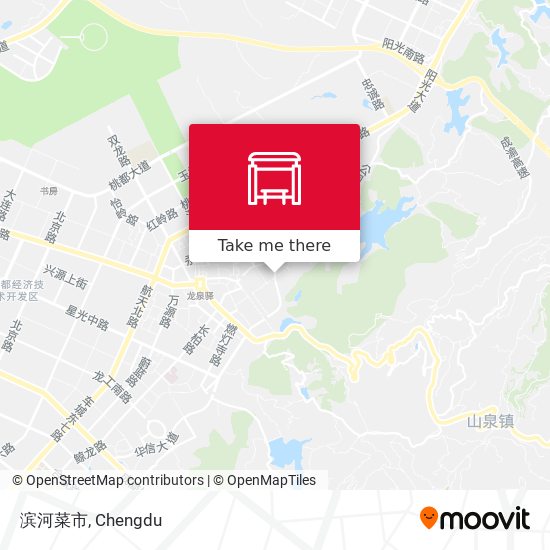 滨河菜市 map