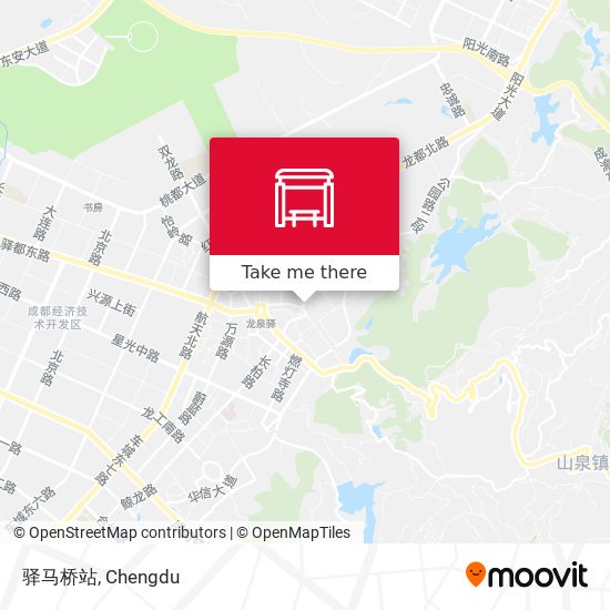 驿马桥站 map