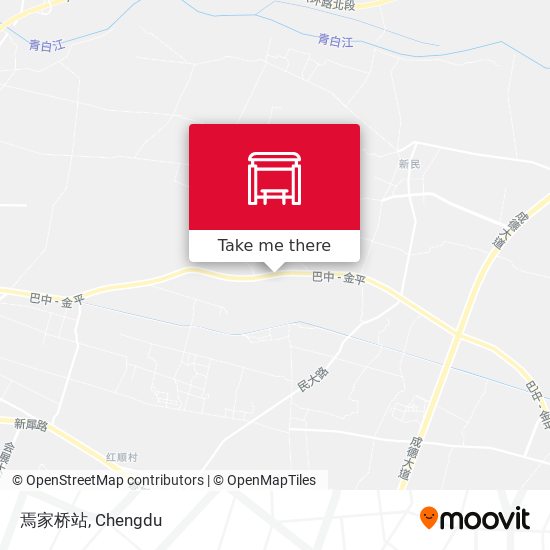 焉家桥站 map