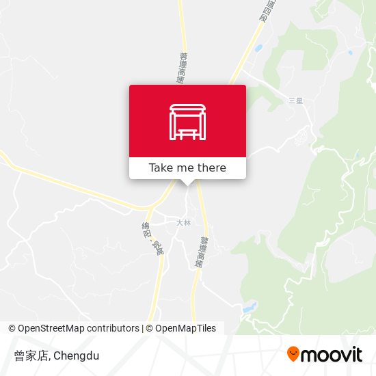 曾家店 map