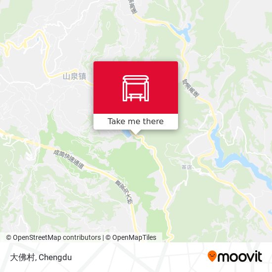 大佛村 map