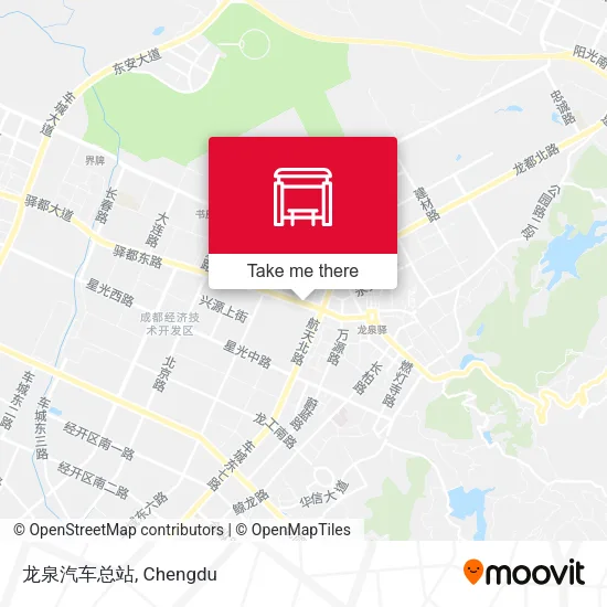 龙泉汽车总站 map