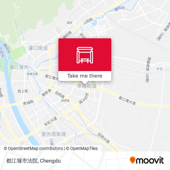 都江堰市法院 map