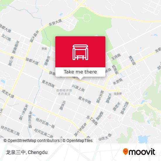 龙泉三中 map