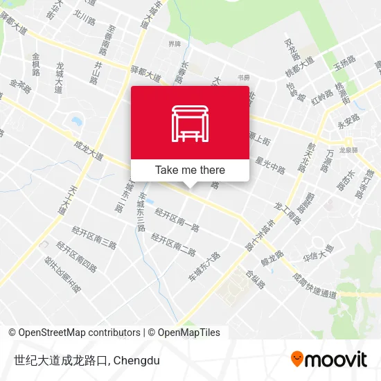 世纪大道成龙路口 map