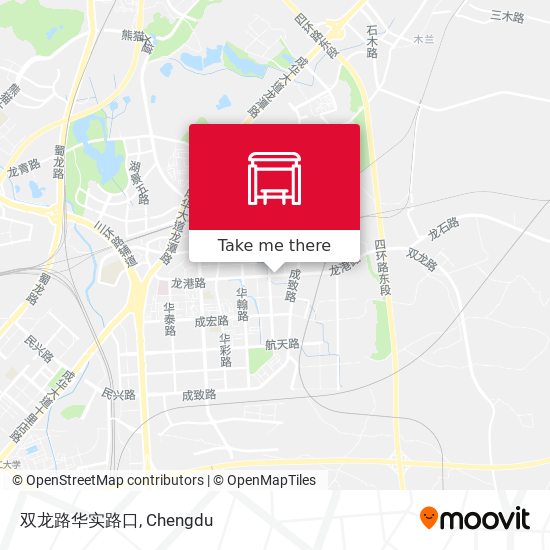 双龙路华实路口 map