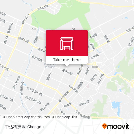 中达科技园 map