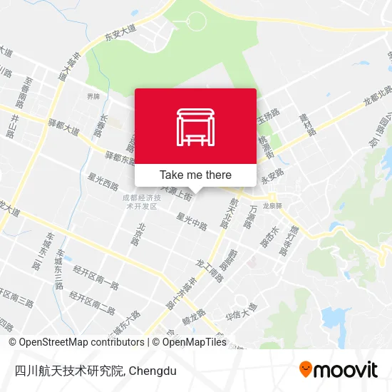 四川航天技术研究院 map