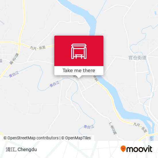 清江 map