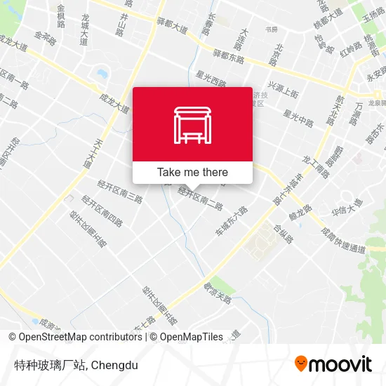 特种玻璃厂站 map