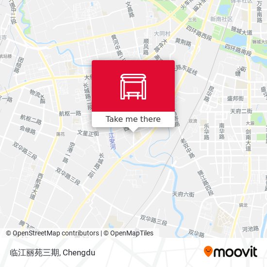 临江丽苑三期 map