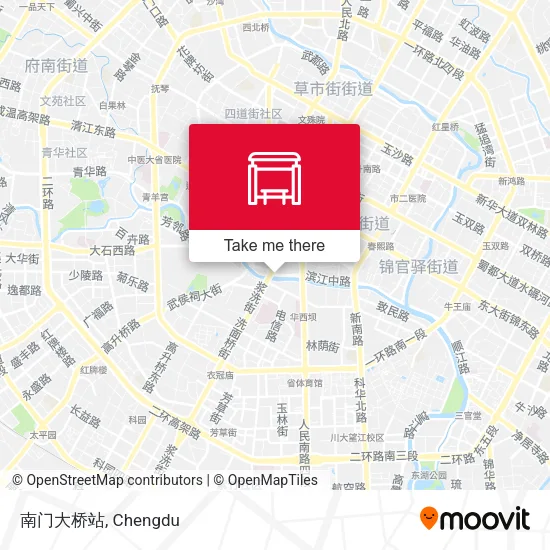 南门大桥站 map