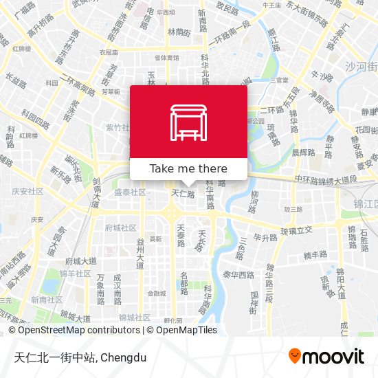 天仁北一街中站 map