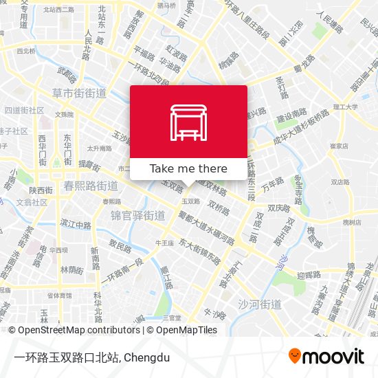 一环路玉双路口北站 map