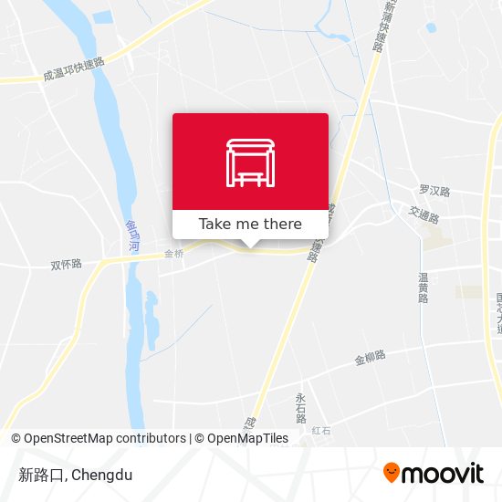 新路口 map