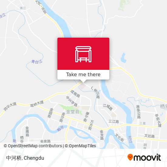 中河桥 map