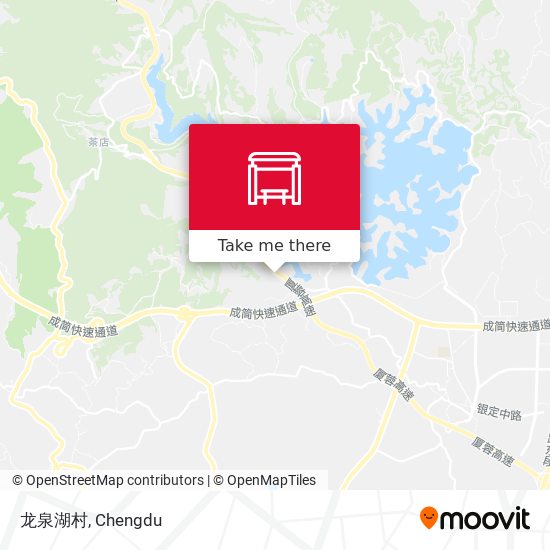 龙泉湖村 map