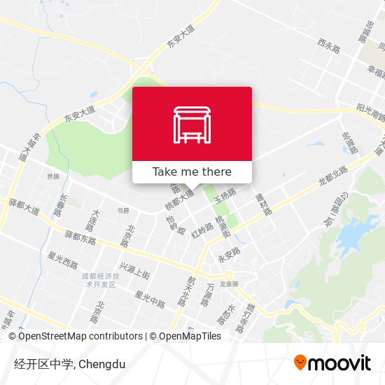 经开区中学 map