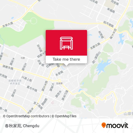 春秋家苑 map