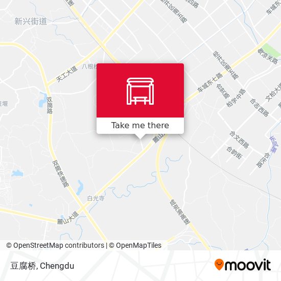 豆腐桥 map