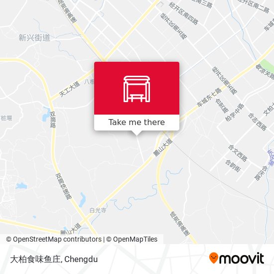 大柏食味鱼庄 map