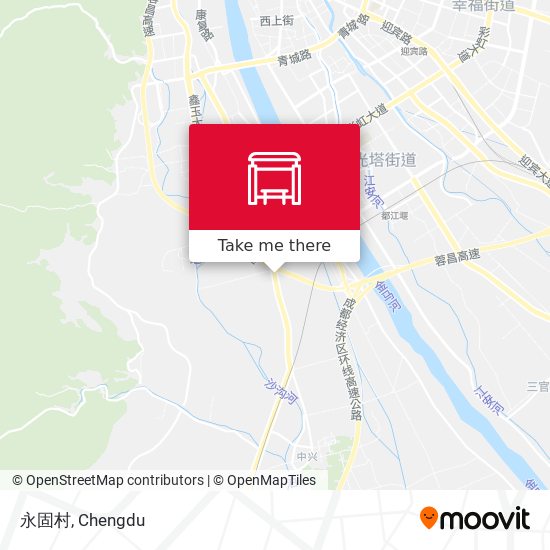 永固村 map