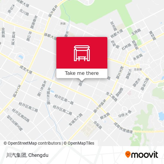 川汽集团 map