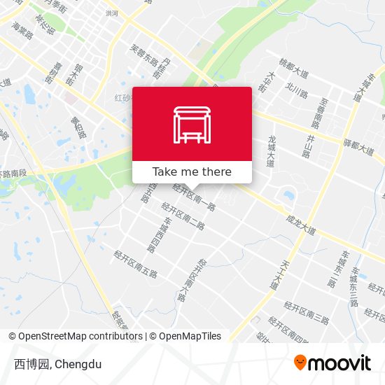 西博园 map