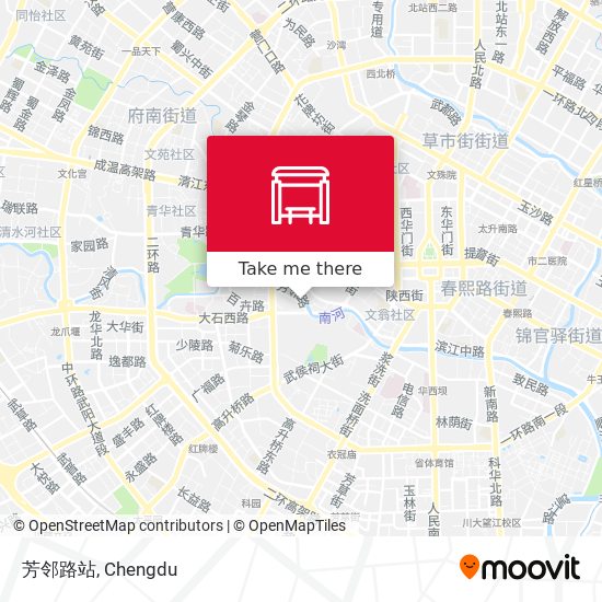 芳邻路站 map