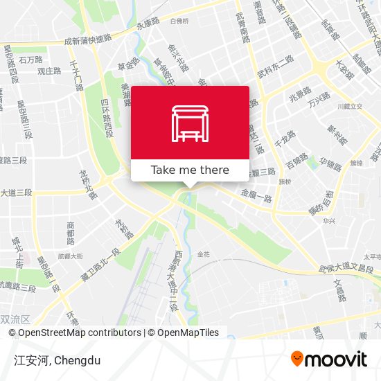 江安河 map