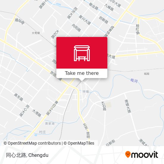 同心北路 map