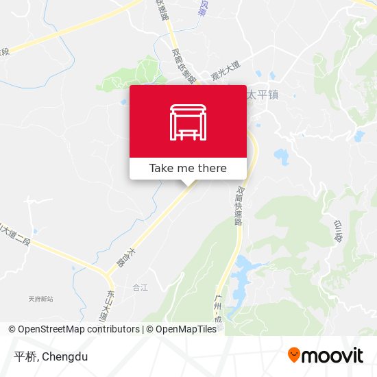 平桥 map