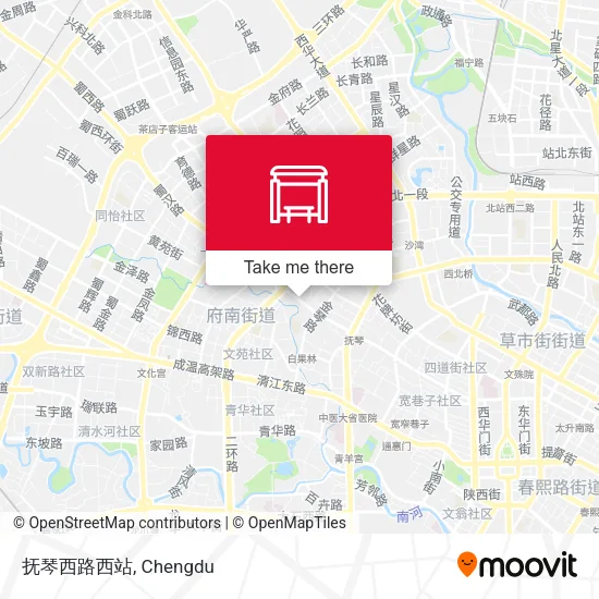 抚琴西路西站 map