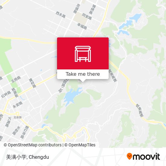 美满小学 map
