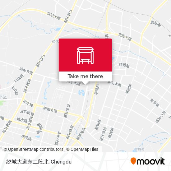 绕城大道东二段北 map