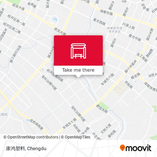 康鸿塑料 map