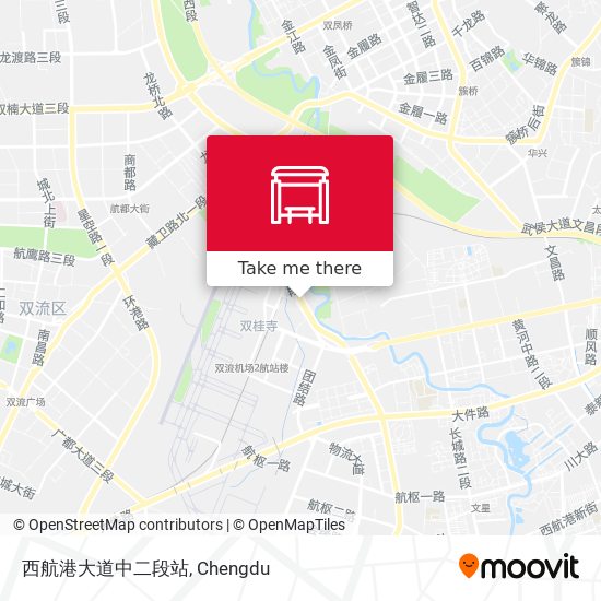 西航港大道中二段站 map