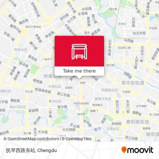 抚琴西路东站 map