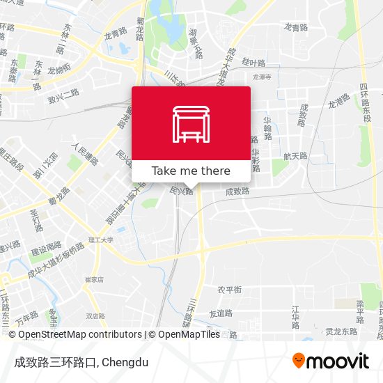成致路三环路口 map