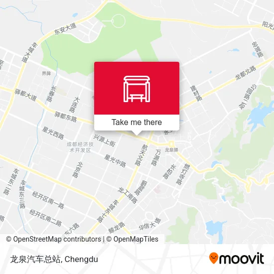 龙泉汽车总站 map