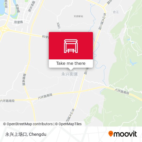 永兴上场口 map