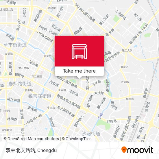 双林北支路站 map