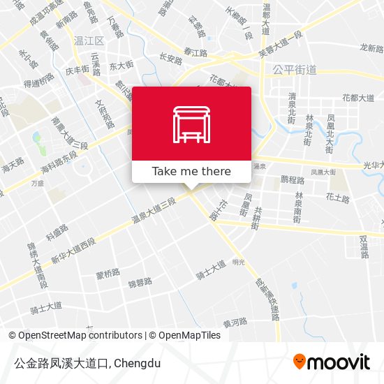 公金路凤溪大道口 map