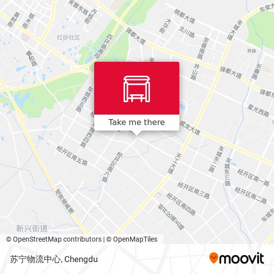 苏宁物流中心 map