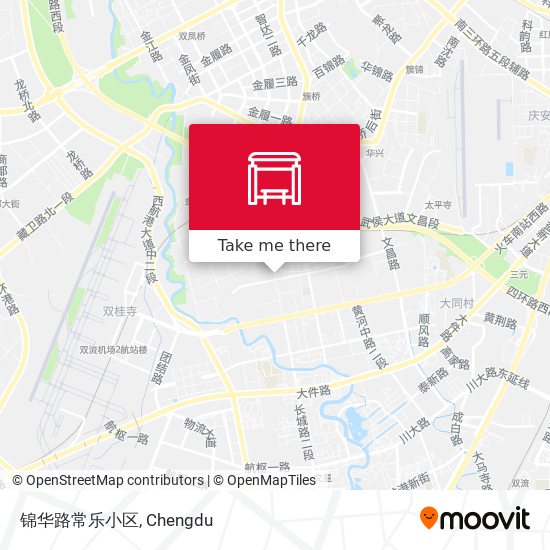 锦华路常乐小区 map