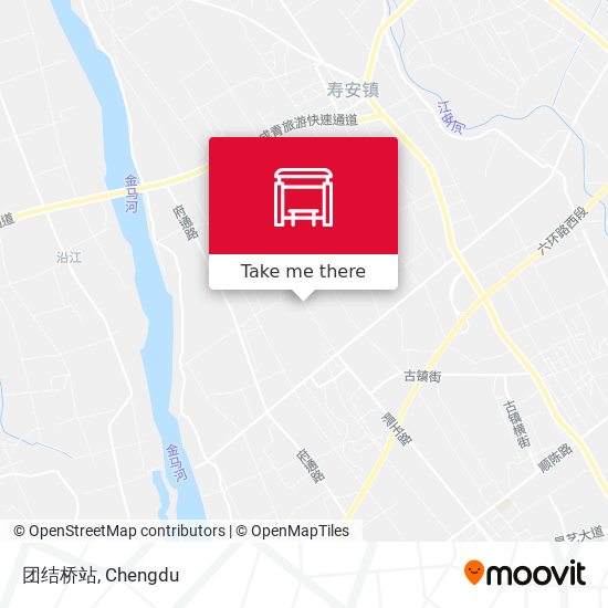 团结桥站 map