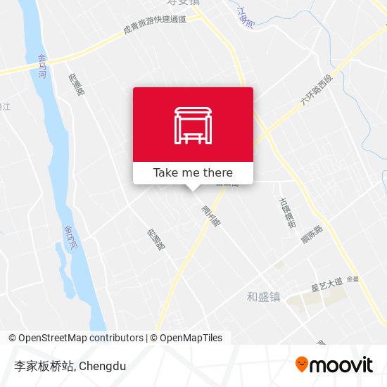 李家板桥站 map