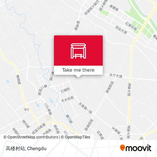 高楼村站 map