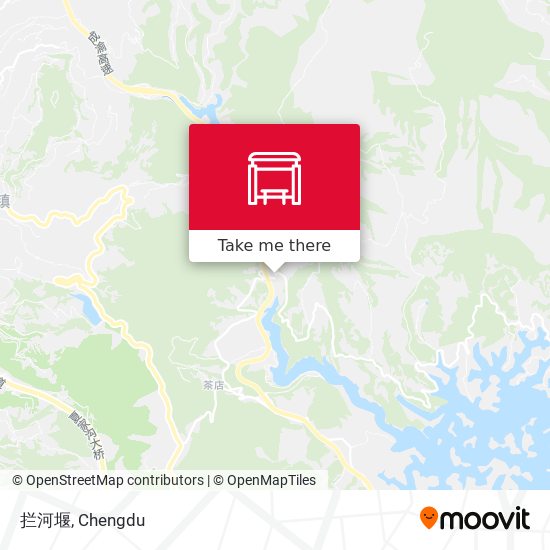 拦河堰 map