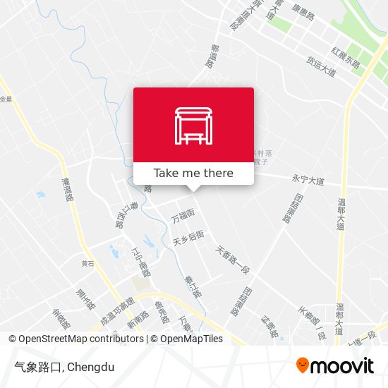 气象路口 map